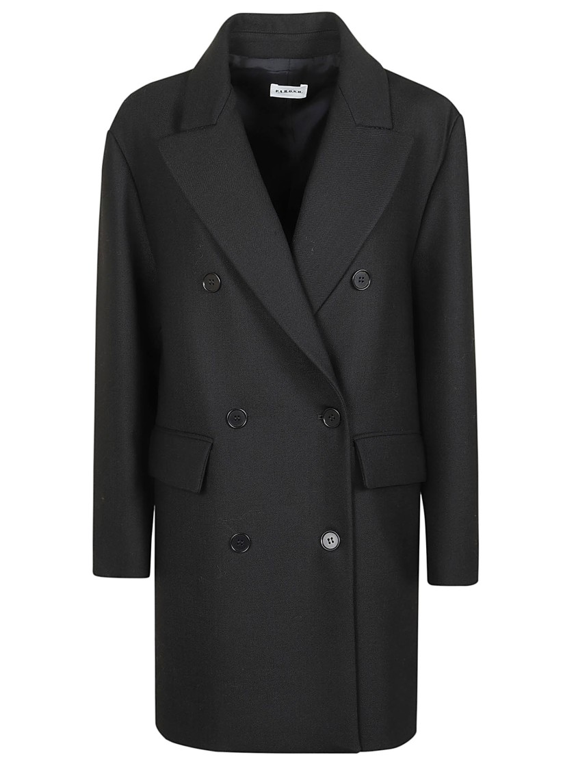 P.a.r.o.s.h . Chubby Coat In Black