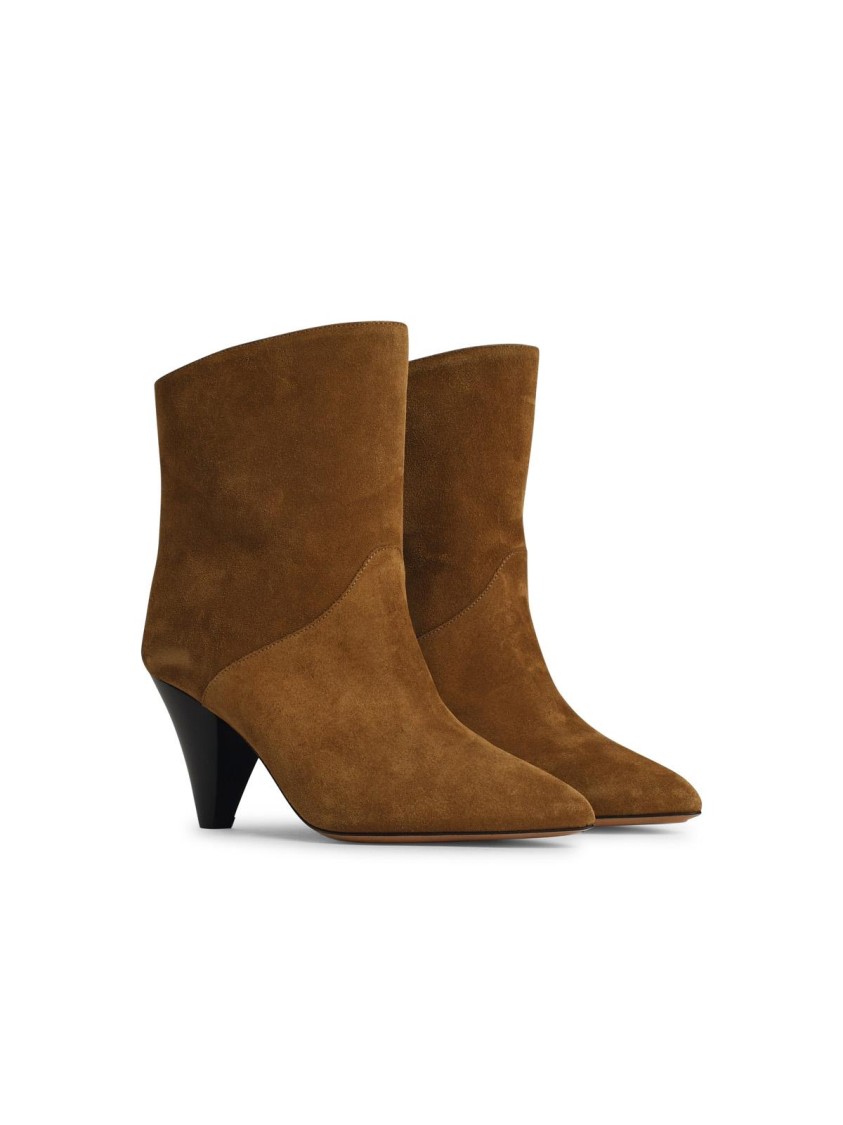 Isabel Marant Étoile Isabel Marant Etoile 'loline' Brown Suede Boots In Brown
