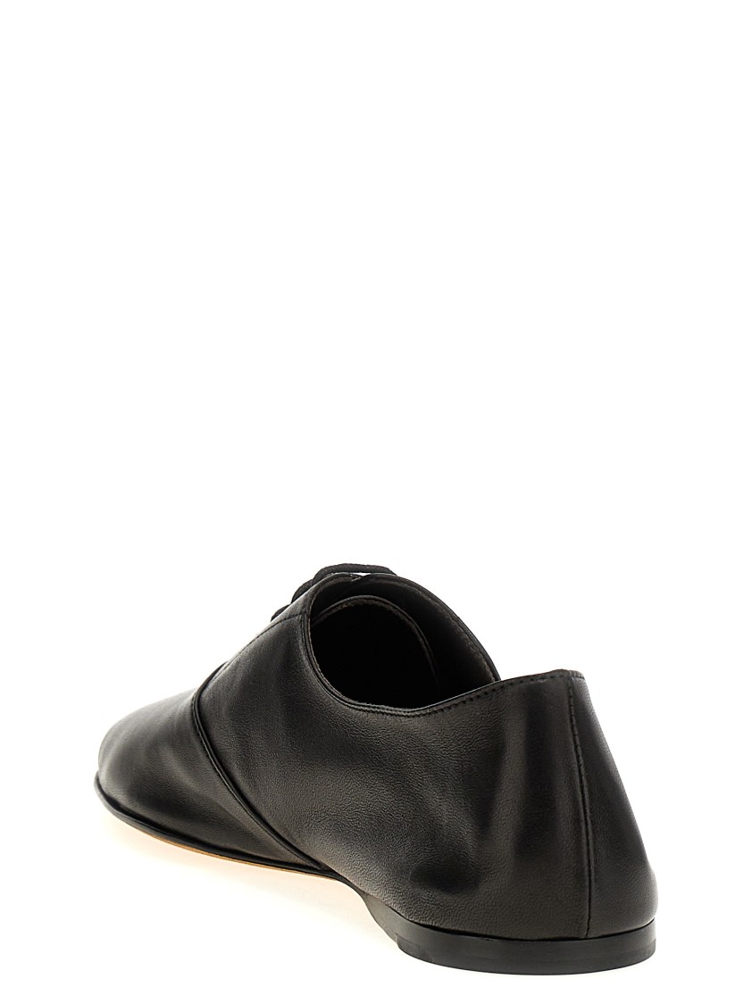 The Row 'awar' Lace Up Shoes In Black