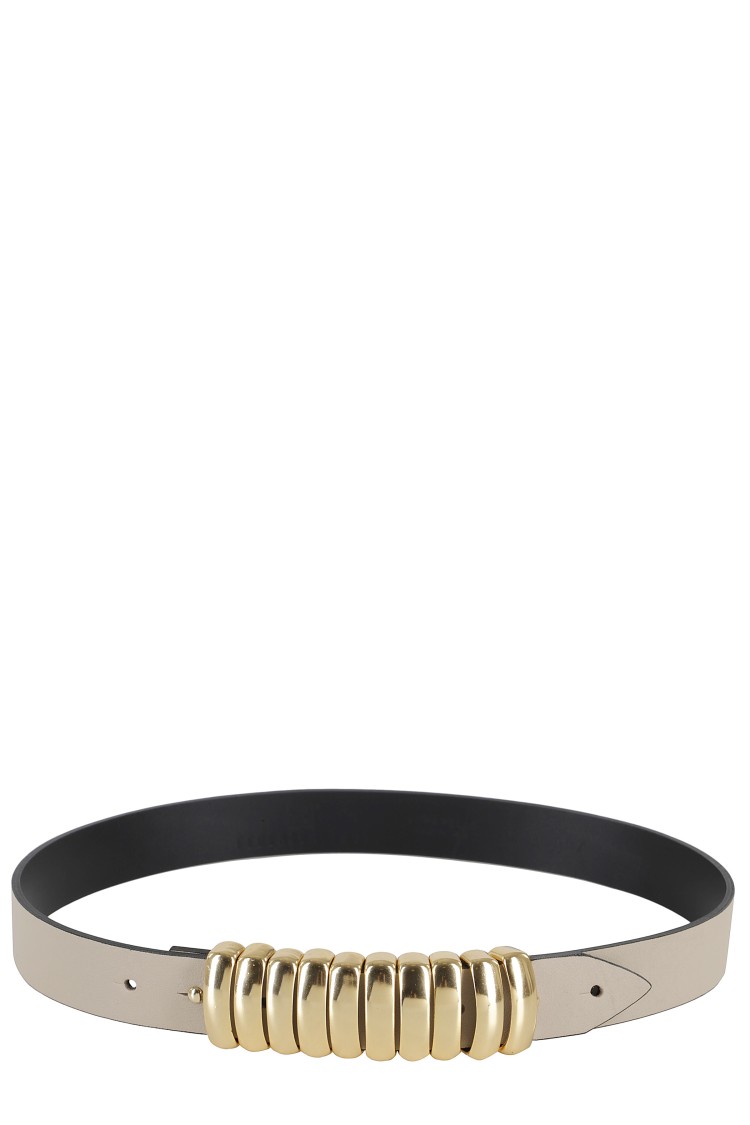 Federica Tosi Bold Belt In Brown | ModeSens