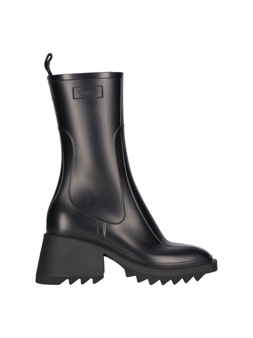 Chloé Black Betty Boots In Black