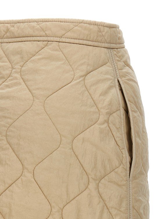 ミニスカート Burberry Quilted Nylon Skirt With Front Button Closure Burberry Quilted Nylon Skirt With Front Button Closure