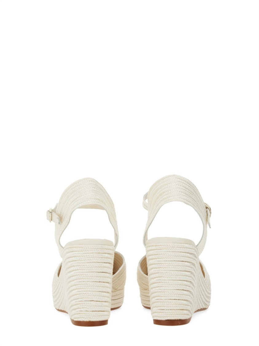 Shop Castaã±er Castaner "carolyn" Espadrille In White