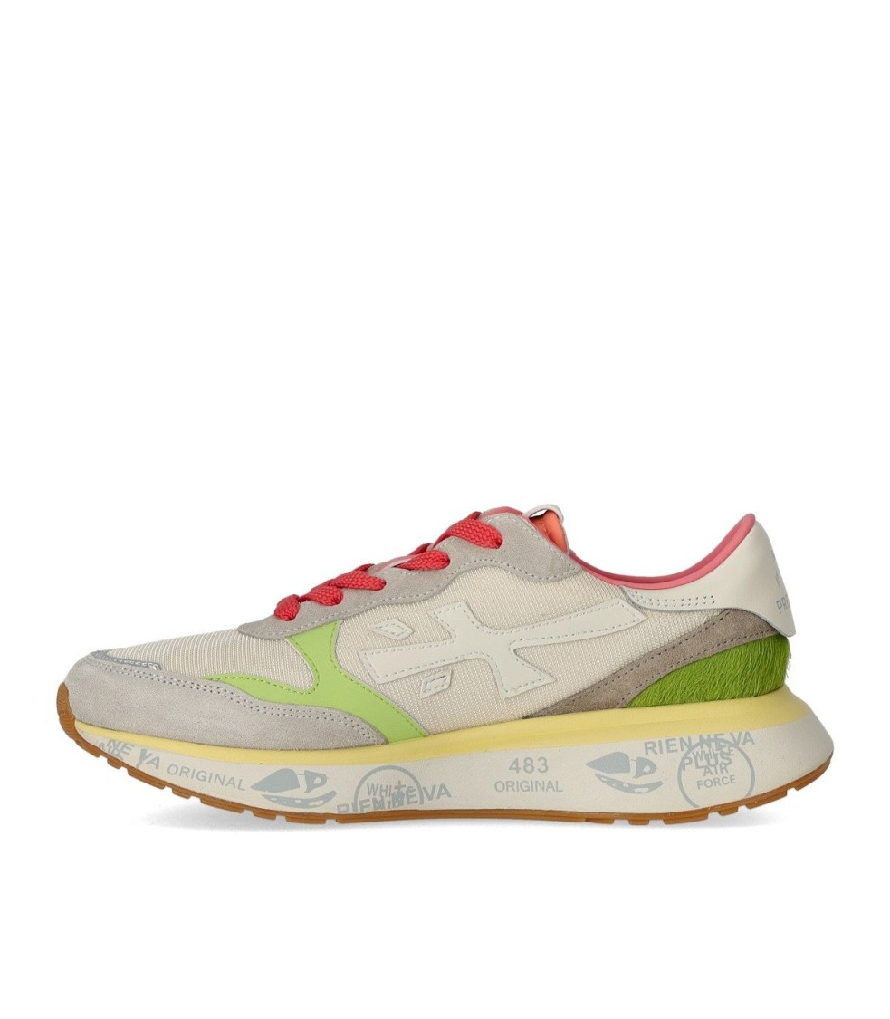 Shop Premiata Lauryn 7481 Sneaker In Neutrals