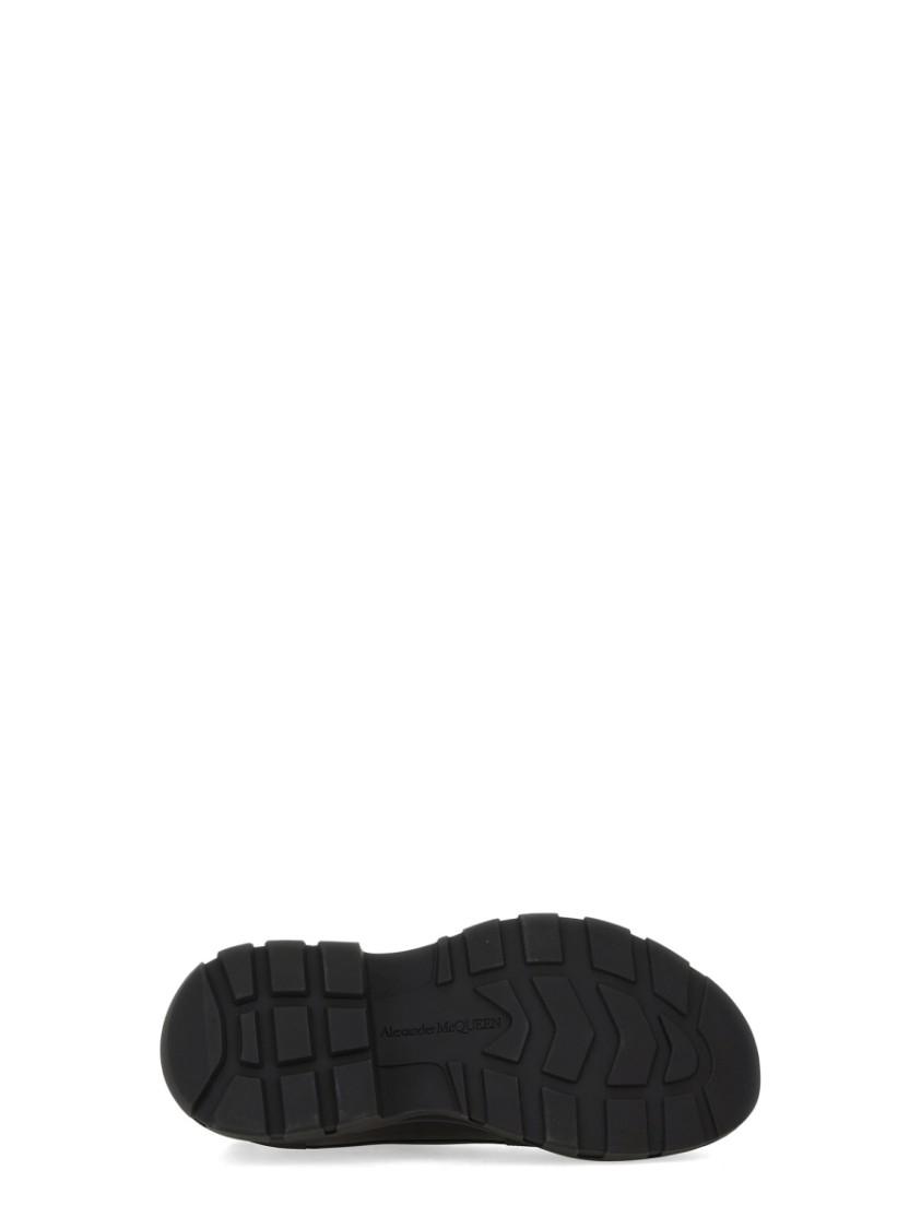 Alexander Mcqueen Tread Slick Sneakers In Black