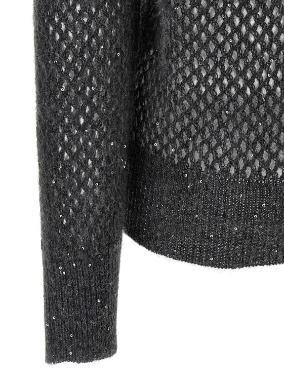 Brunello Cucinelli Rustic Dazzling Net' Sweater | THE LIST