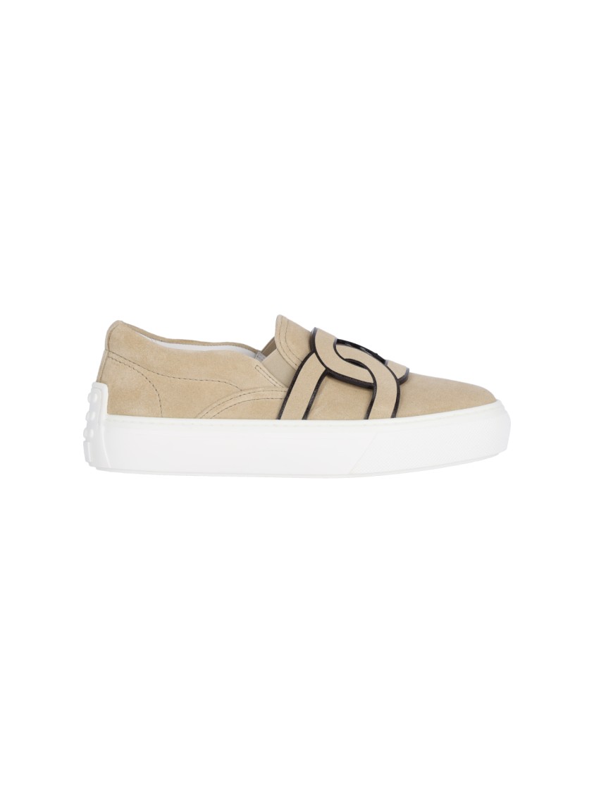 Tod's "kate" Trainers – Beige In Neutrals