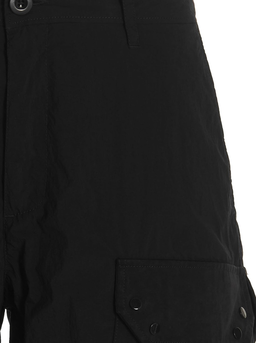 Ten C Cargo Bermuda Shorts In Black