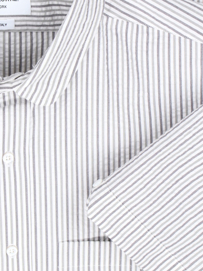 Thom Browne Striped Cotton Shirt