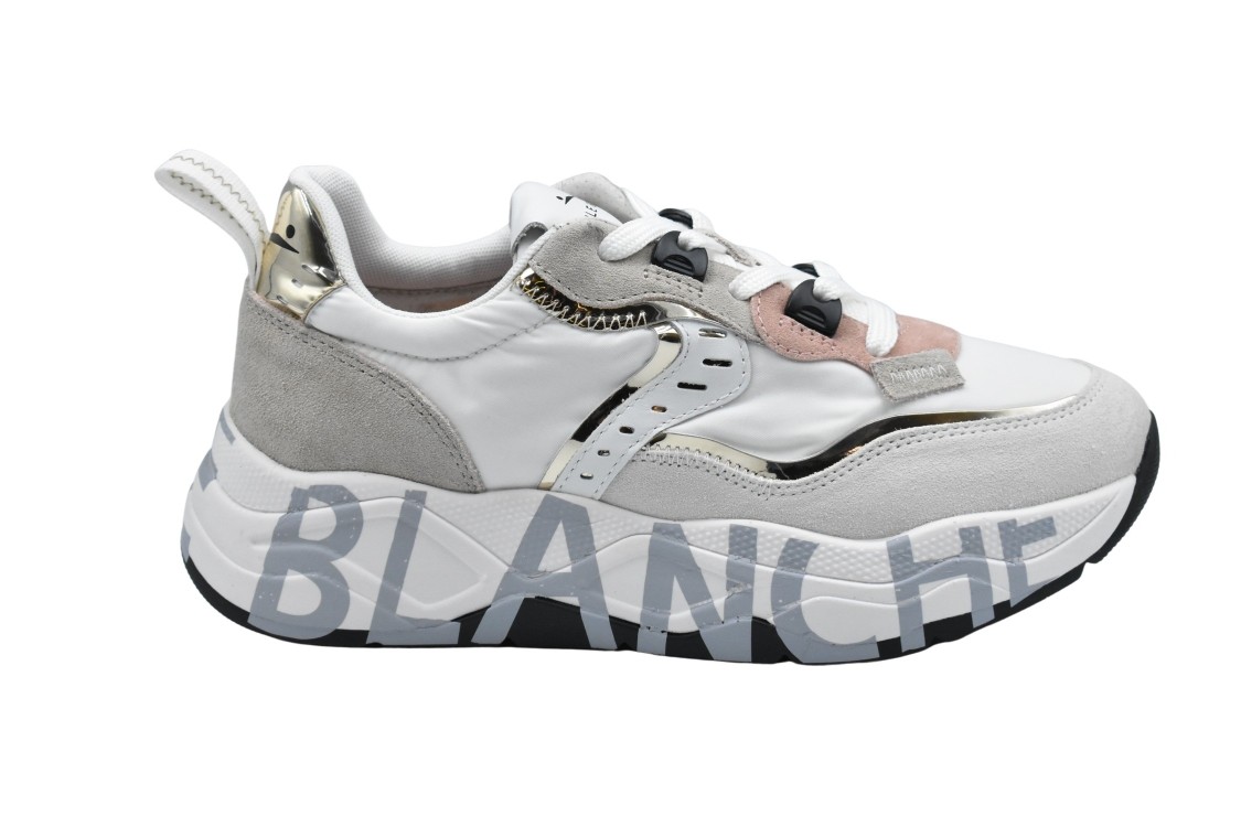 VOILE BLANCHE VOILE BLANCHE SNEAKERS WITH LACED CLOSURE AND CHUNKY SOLE
