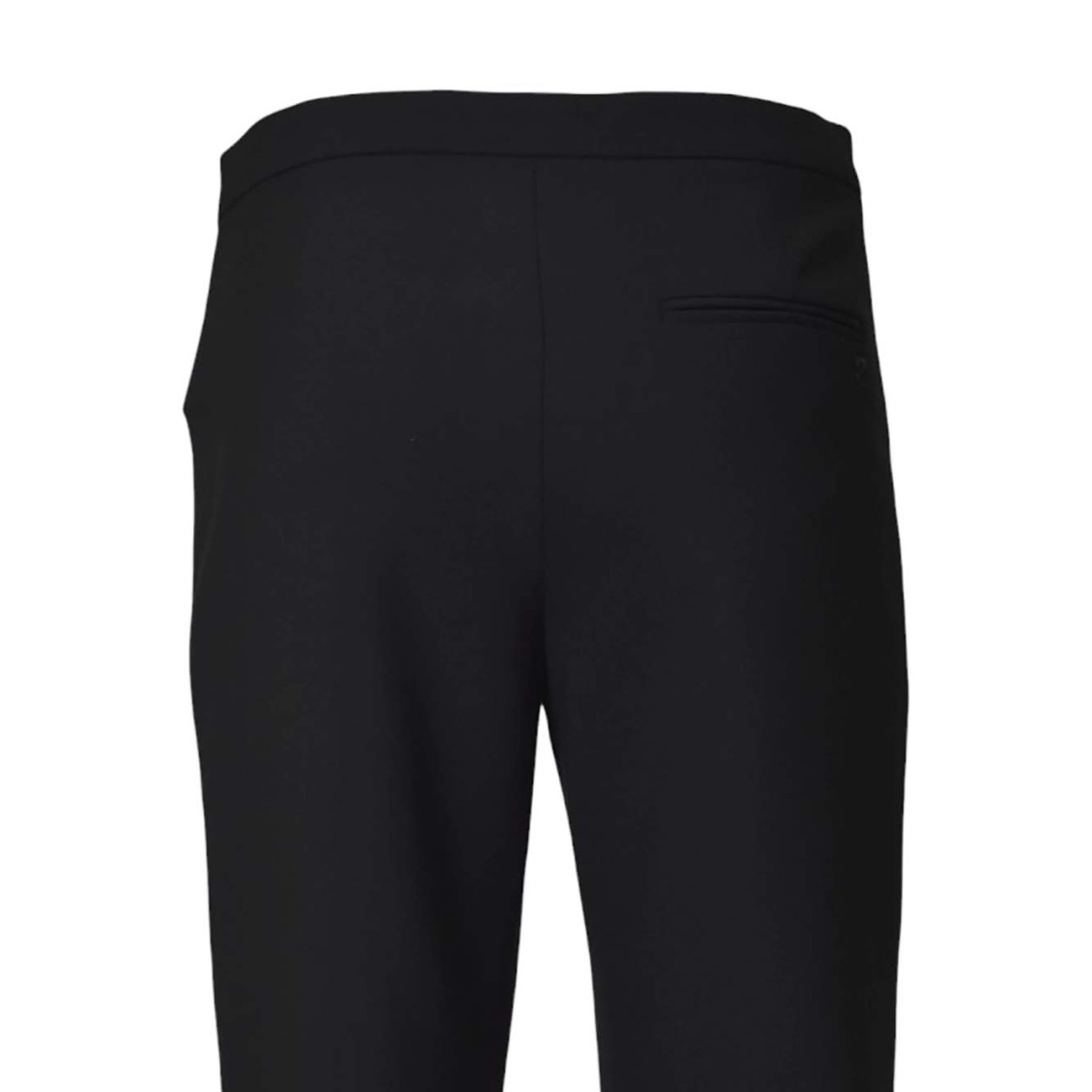 Courrèges Heritage Bootcut Trouser In Black Wool Blend In Black