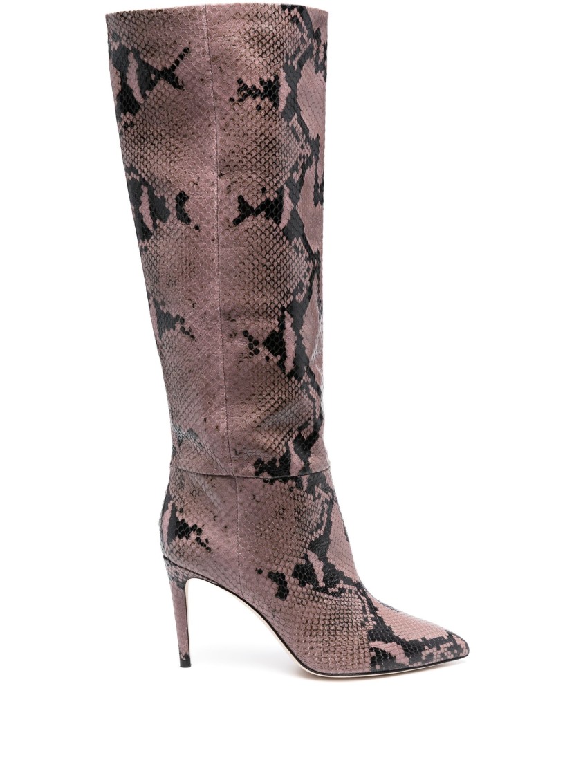 Paris Texas Stiletto Boot 85 In Brown
