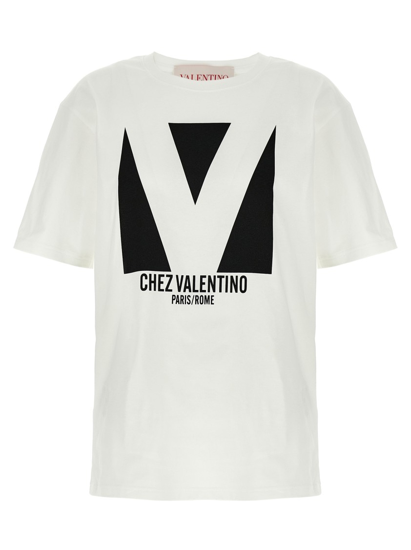 Valentino Garavani Cotton Jersey T-shirt In White