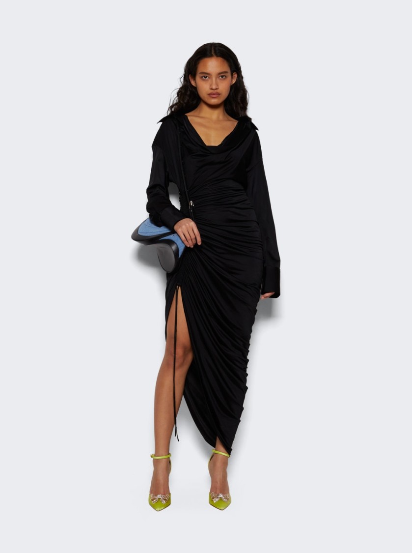Mugler Medium Spiral Curve 01 Shoulder Bag