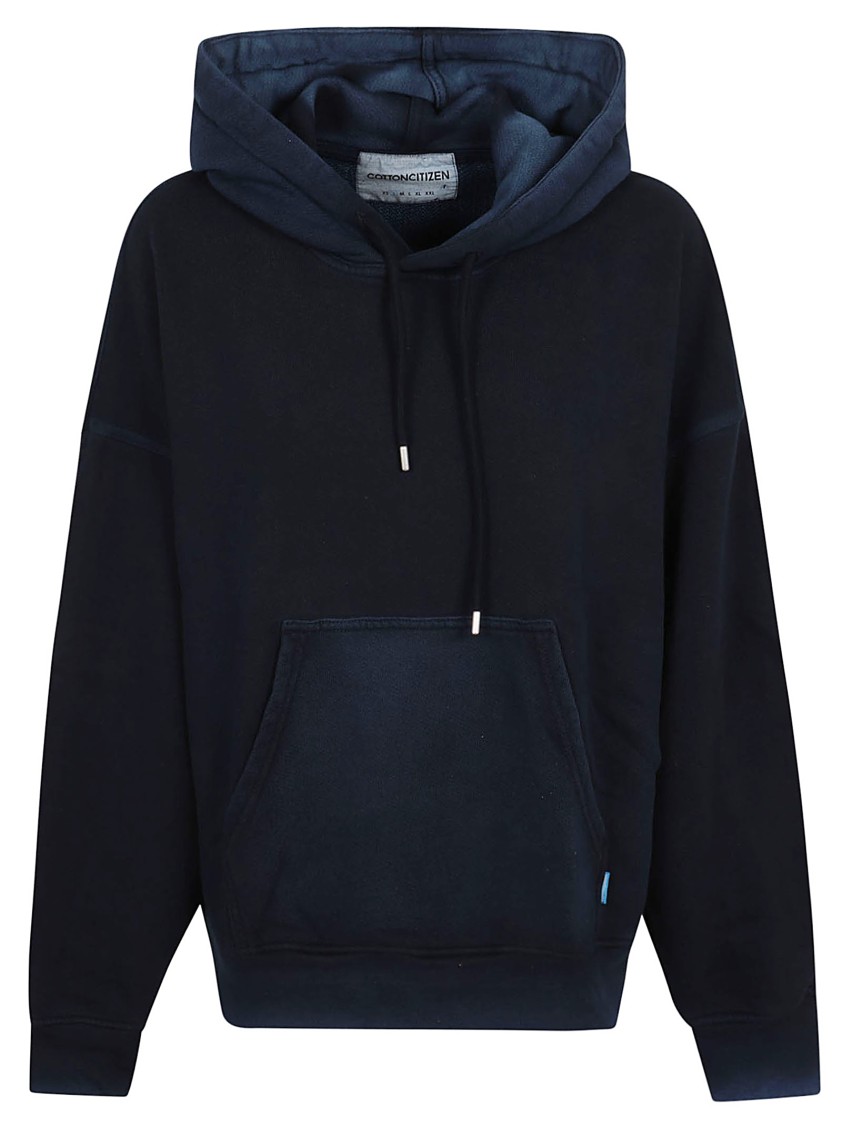 Cotton Citizen Gradient Effect Blue Cotton Sweatshirt In Blue
