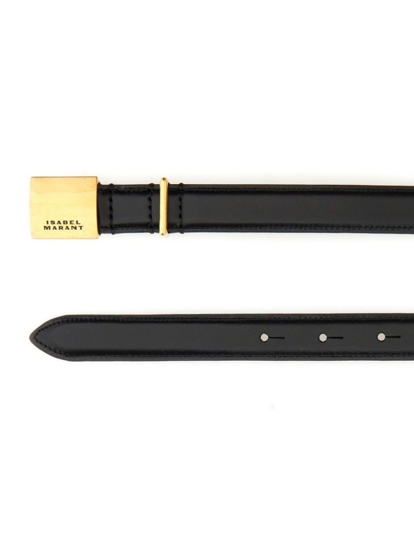 Isabel Marant Lowell Belt In Black