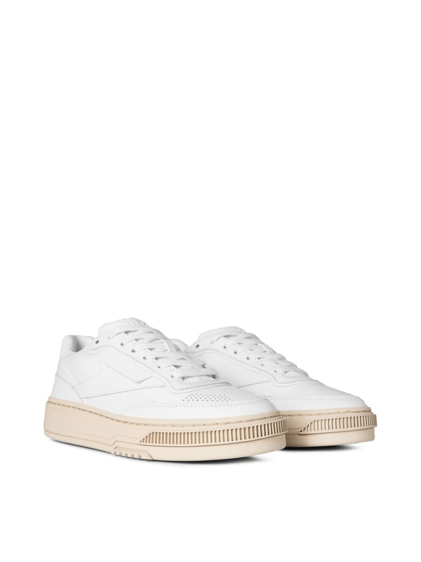 Reebok Club C Ltd White Lthr Sneakers In White