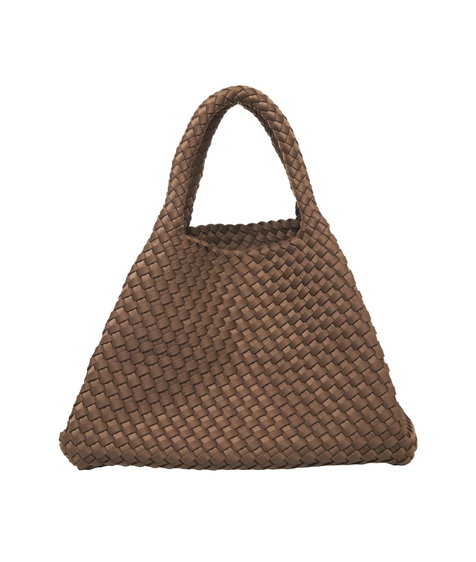Marrea Medium Neoprene Handbag With Woven Design