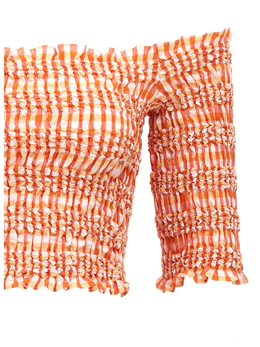 Kenzo Cotton T-shirt In Orange