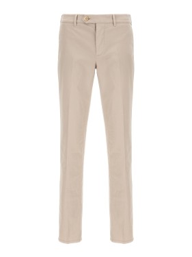 Brunello Cucinelli Relaxed Fit White Pants | THE LIST