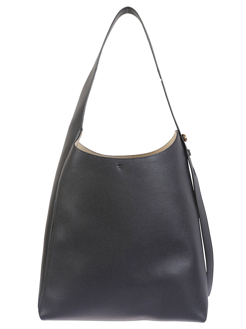 Tory Burch Romy Tote Bag In Black