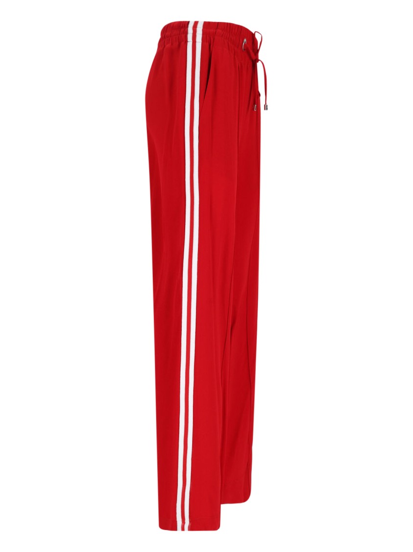 Shop Seafarer Straight Leg Sporty Pants With Drawstring Waist In Red