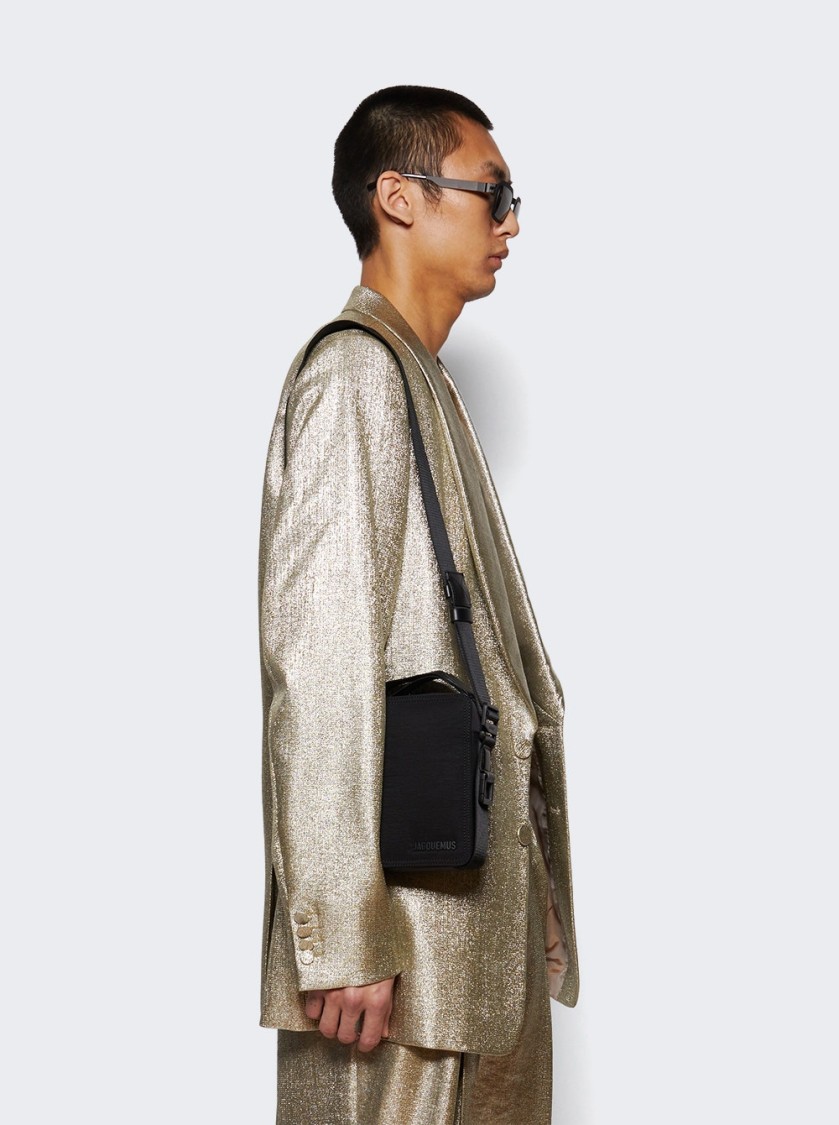 Jacquemus Le Cuerda Vertical Black In Black