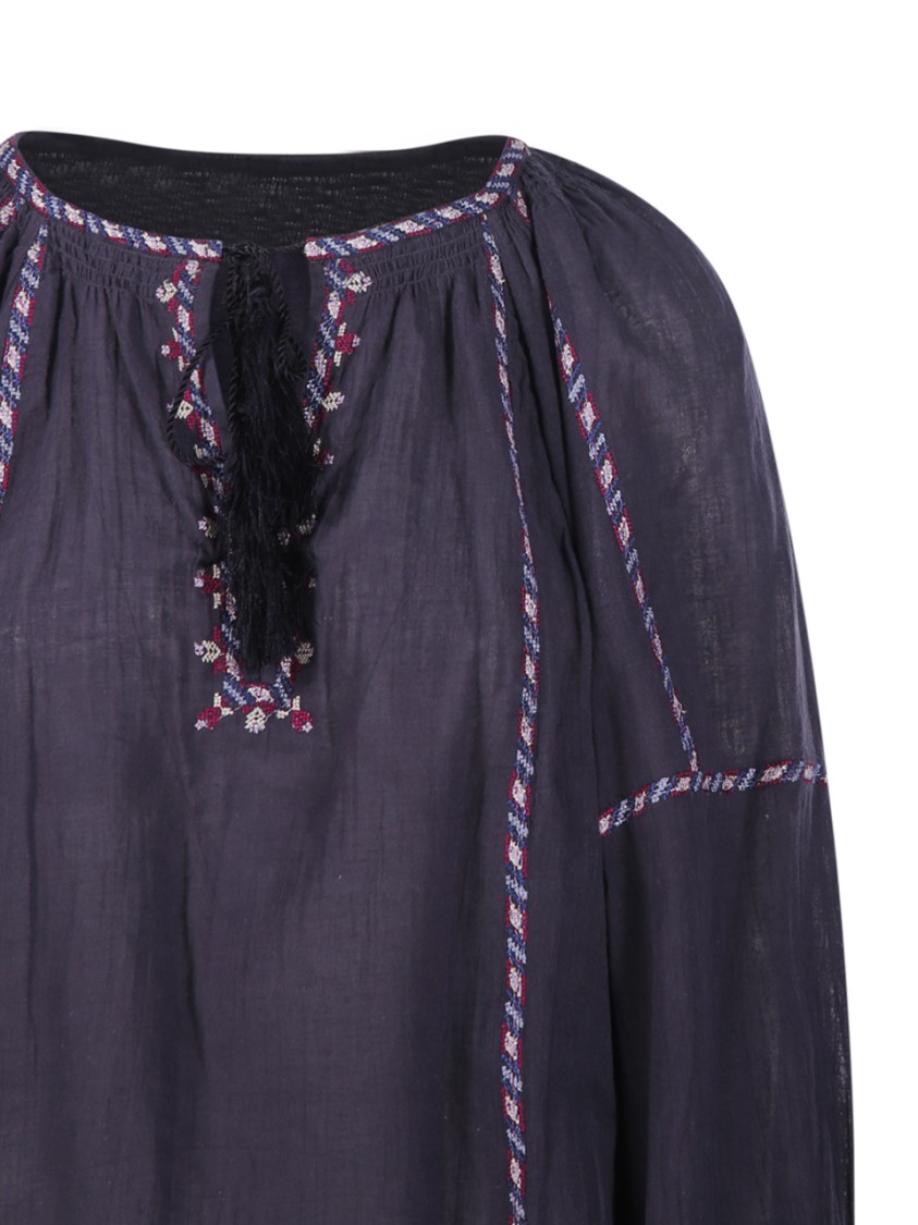 Isabel Marant Étoile Marant Etoile 'fernanda' Top In Black