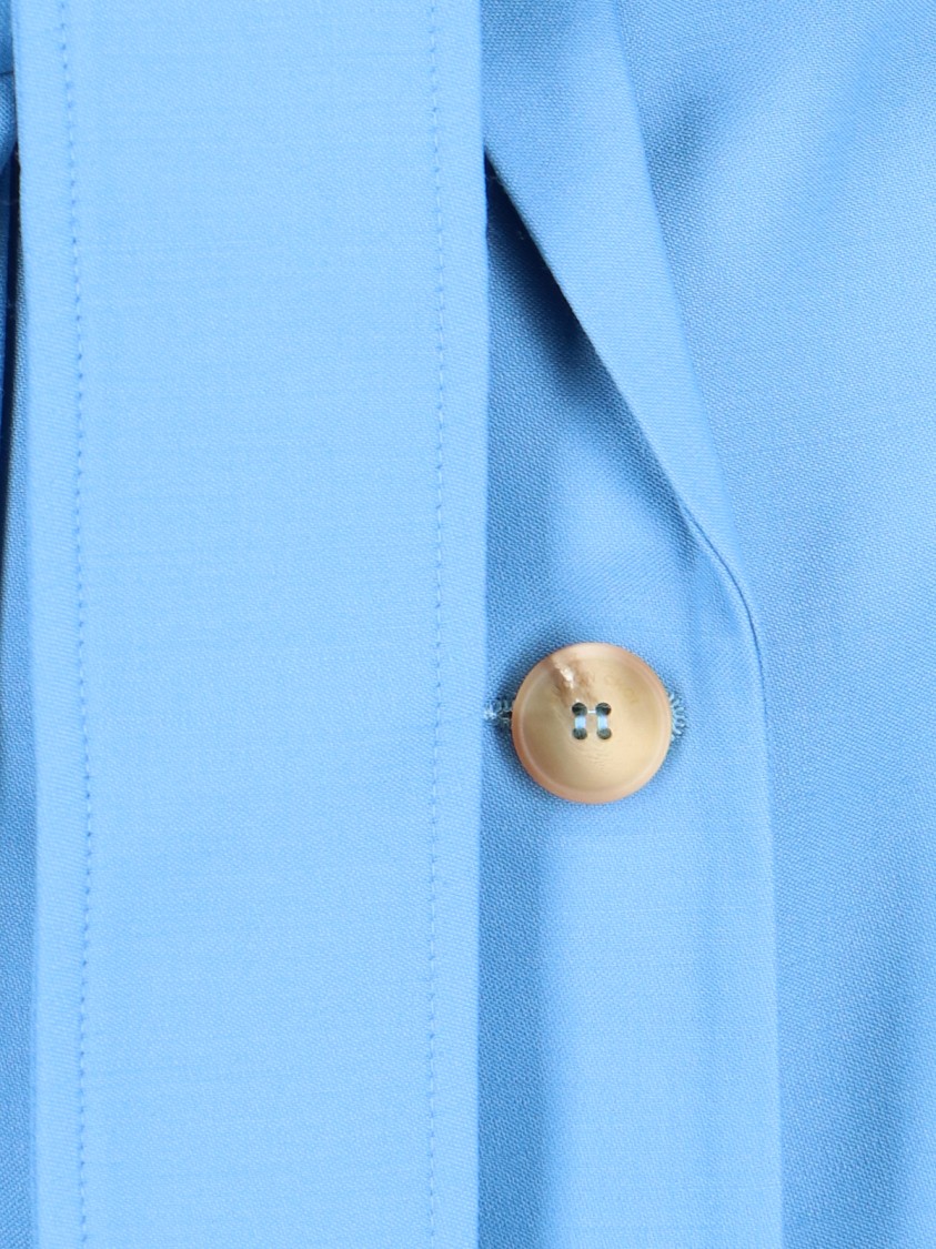 ボトムスその他 Eudon Choi Light Blue Double-Breasted Blazer Eudon Choi Light Blue Double-breasted Blazer | ModeSens