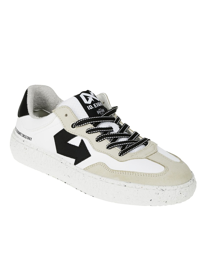 Id.eight Eco-conscious Sneakers With Textured Sole And Bold Logo