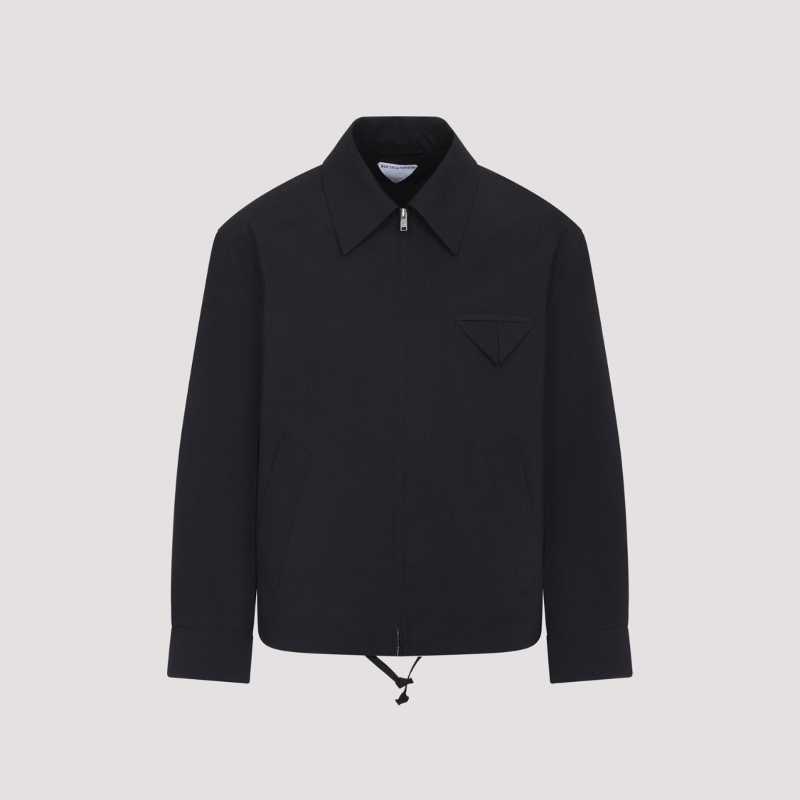 Bottega Veneta Wool Jacket With Zip Closure Casual Jacket | THE LIST