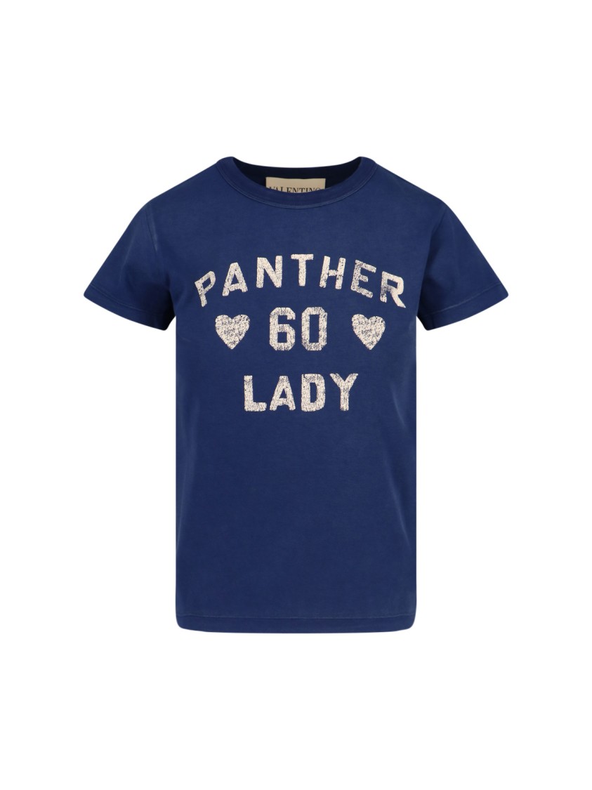 Valentino Crew Neck Graphic Print Short Sleeves Top