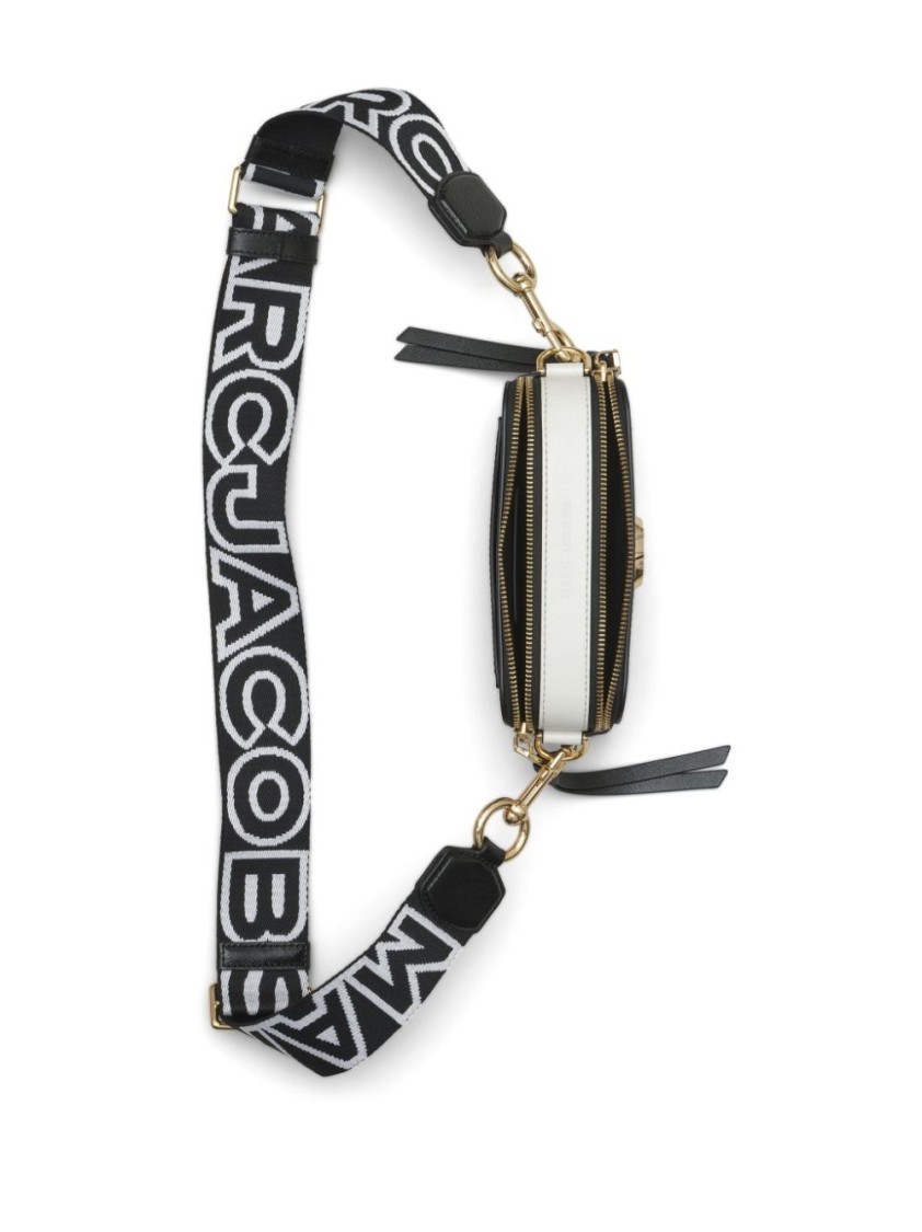 Shop Marc Jacobs Black Snapshot Shoulder Bag