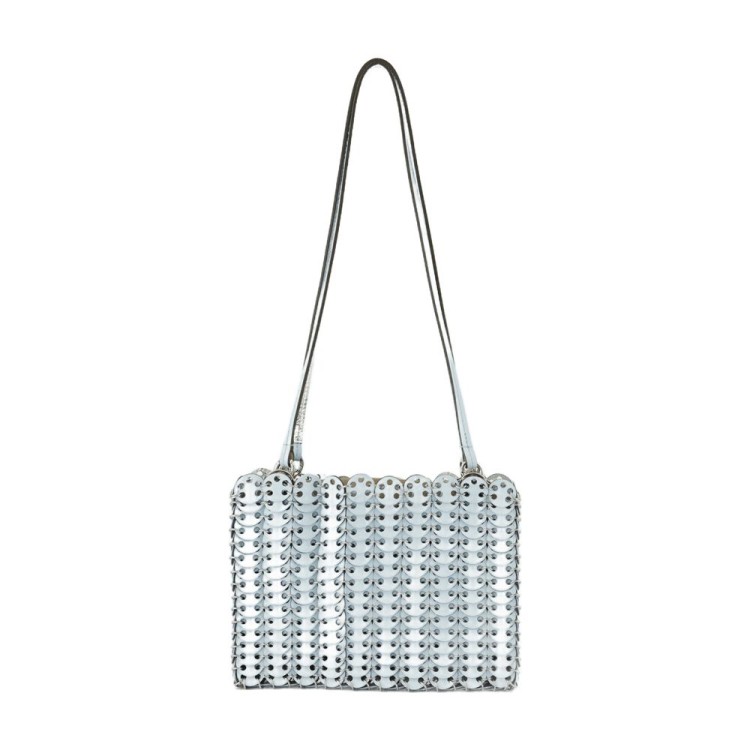 ショルダーバッグ・ポシェット Rabanne Structured Leather Shoulder Bag With Textured Rabanne Structured Leather Shoulder Bag With Textured