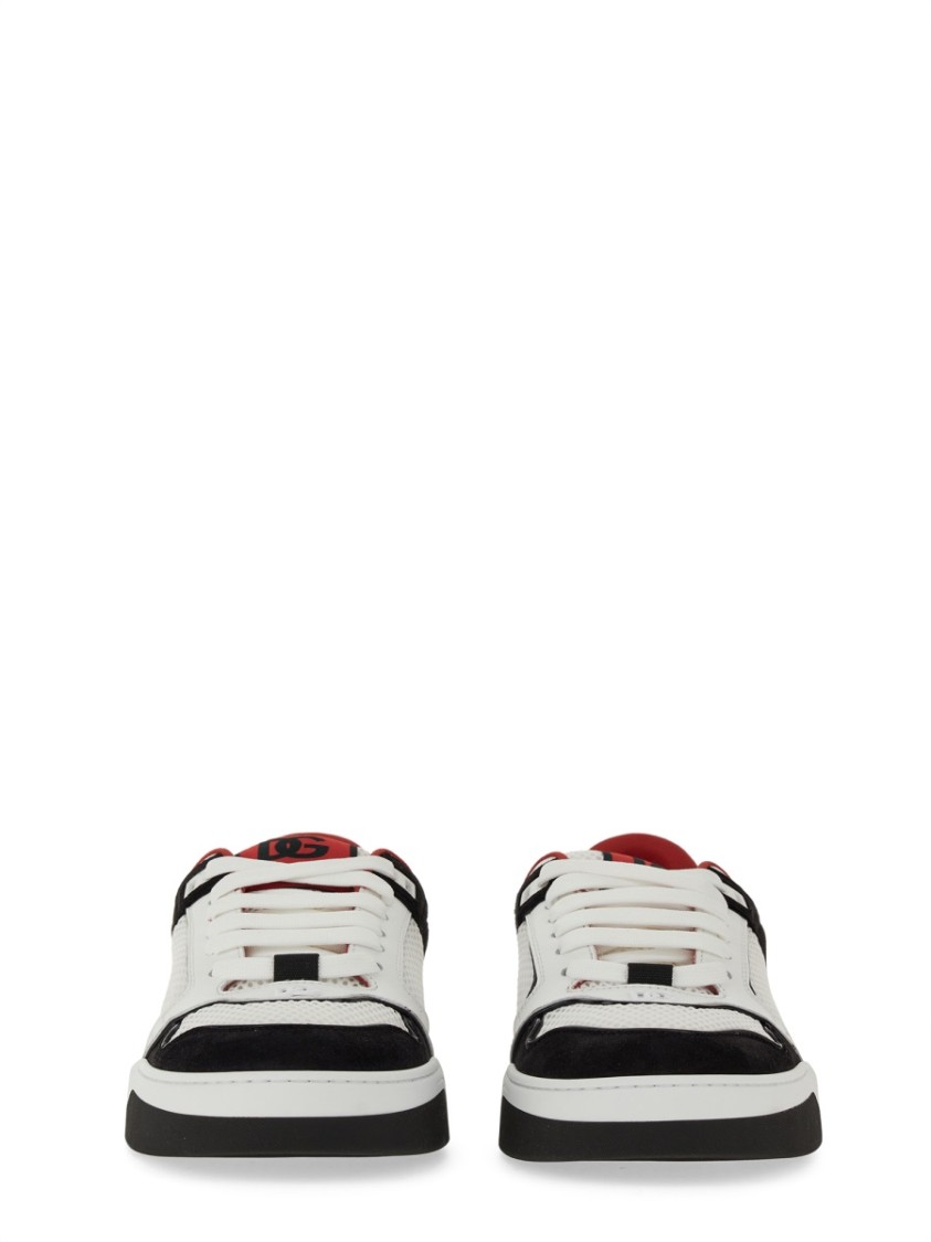 Dolce & Gabbana Modern Low-top Sneakers Contrasting Panels In White