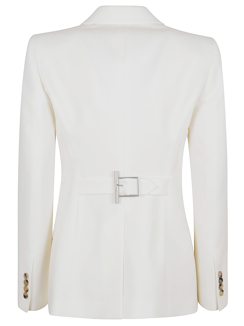 Alexander Mcqueen Single-breasted Wool Gabardine Jacket