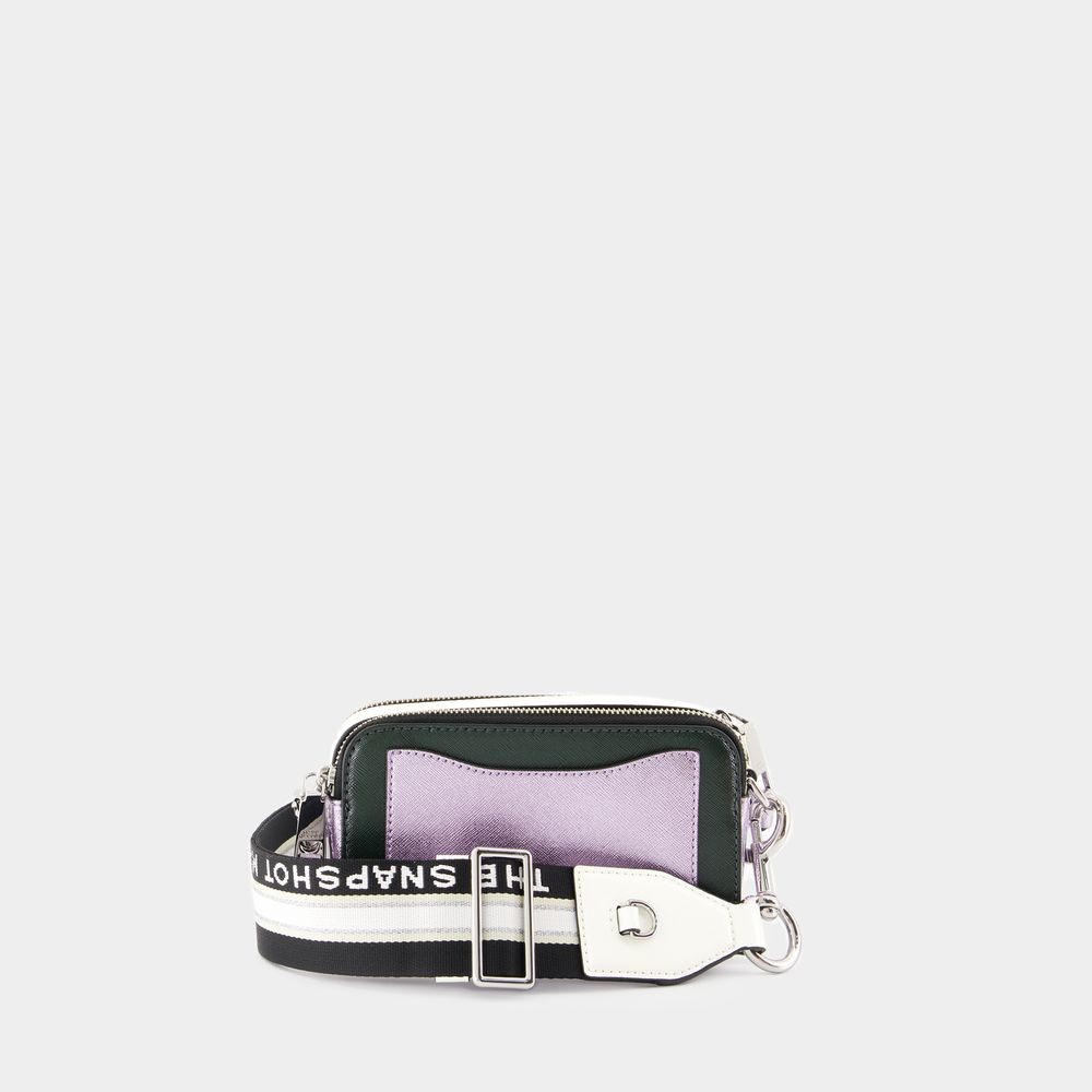 Marc Jacobs The Snapshot Crossbody - Leather - Green In Green