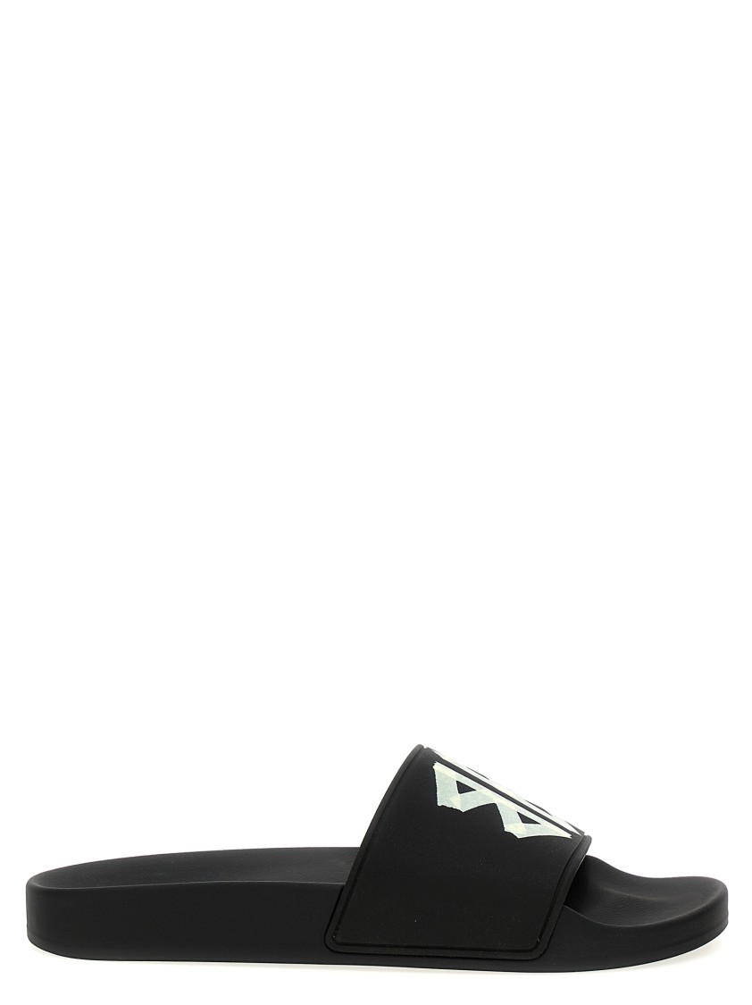Balenciaga 'pool Slide' Sandals In Black