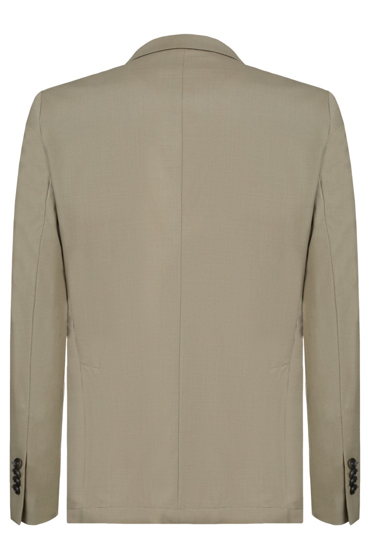 Gazzarrini X Michele Franzese Single-breasted Blazer Suit In Green