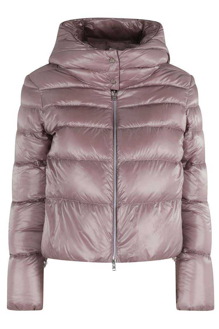 Herno Cropped Bomber Jacket