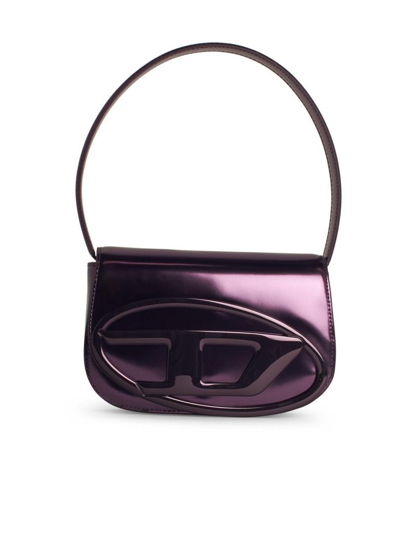 Shop Diesel '1dr' Purple Polyurethane Bag