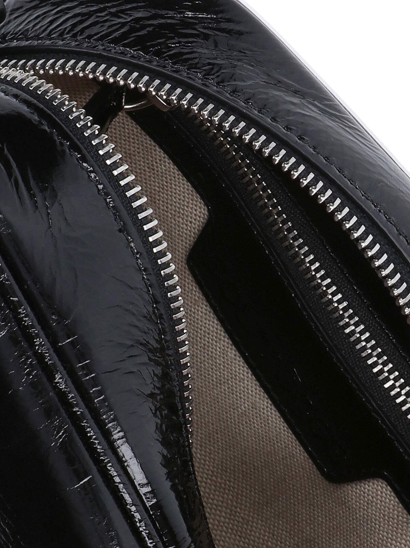 Courrèges "reedition Camera Bag" Shoulder Bag – Black In Black
