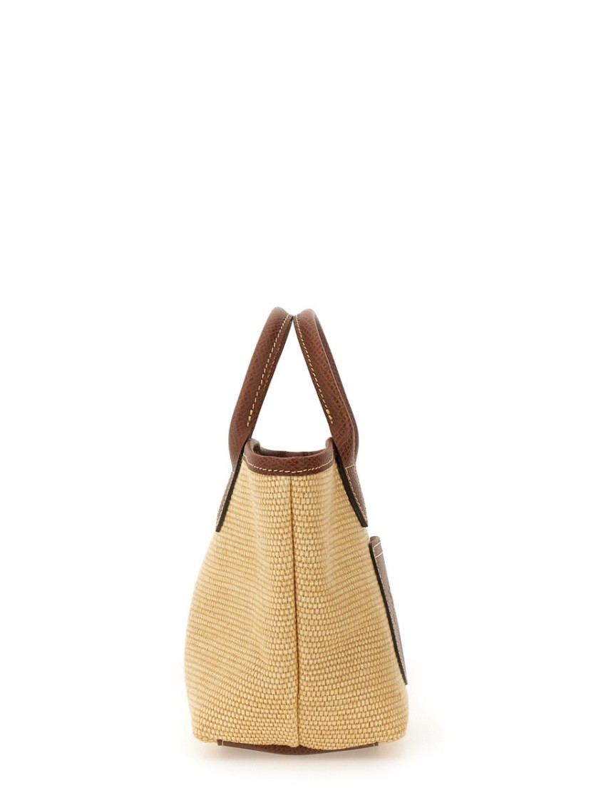 Shop Longchamp "le Pliage Collection Xs" Basket Bag