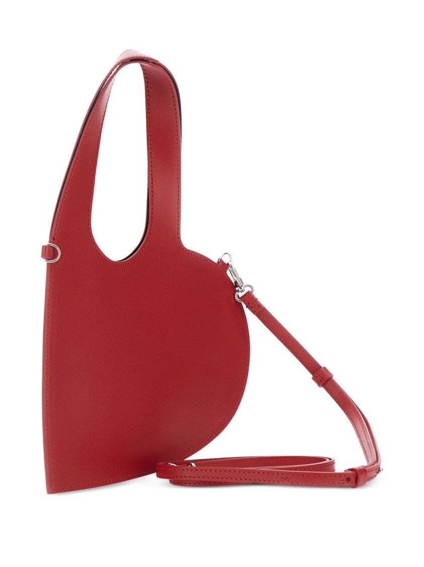Coperni Heart-shaped Bag With Minimalist Design In Red