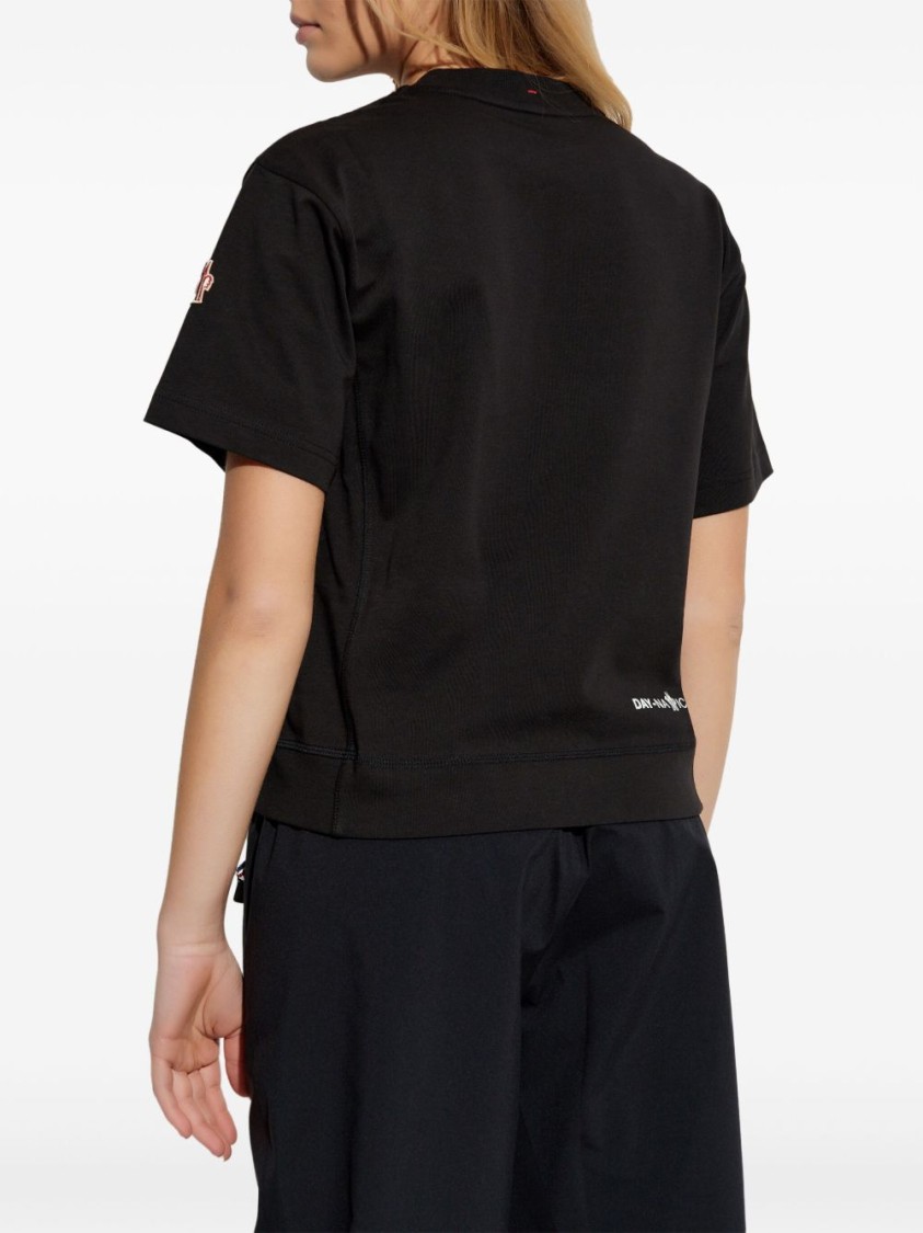 Moncler Grenoble T-shirts And Polos In Black