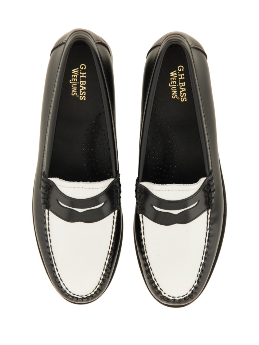 Gh Bass G.h. Bass Moccasin Weejuns Penny In Black