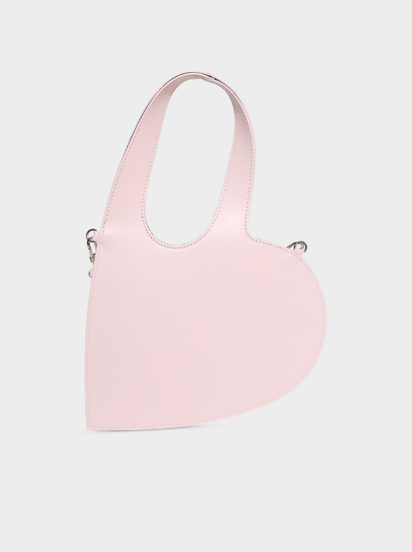 COPERNI COPERNI CROSSBODY BABY HEART TOTE BAG PINK 