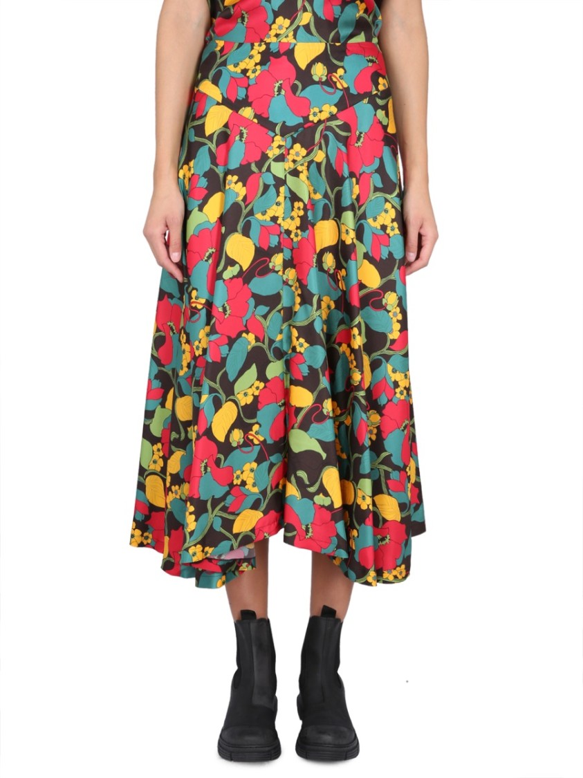 La Doublej La Double J Skirt Milan In Multicolor