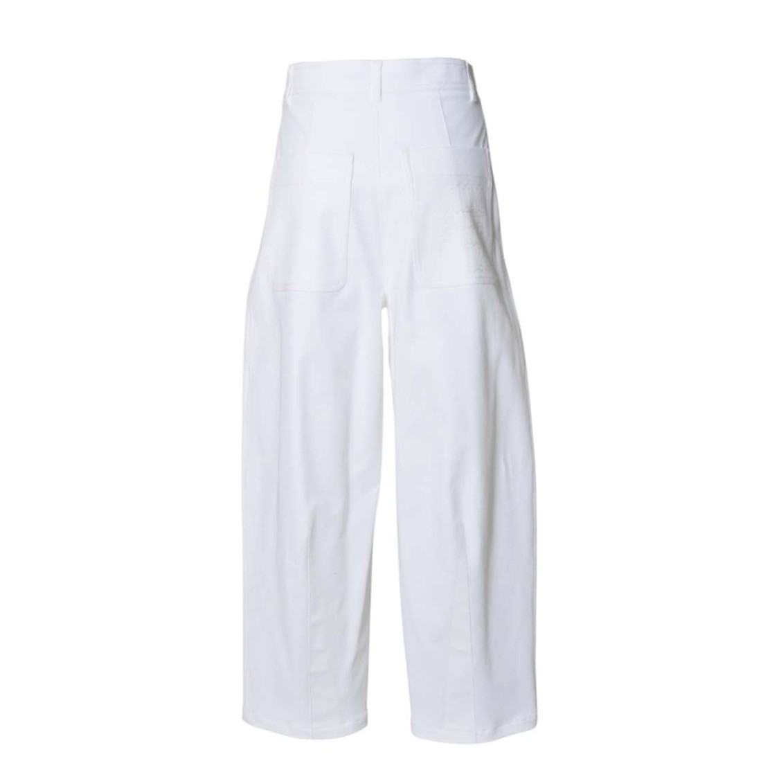 Max Mara Weite Hose Mina Aus Einem Baumwollgemisch