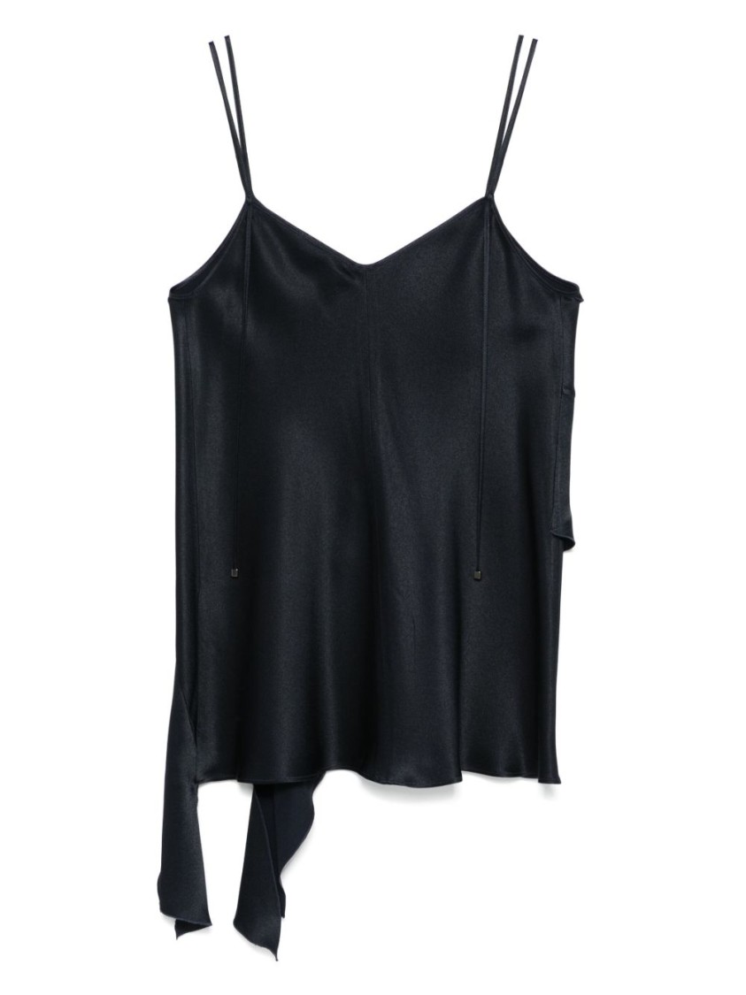 Shop Antonelli Ruffle Detail Top With Adjustable Straps